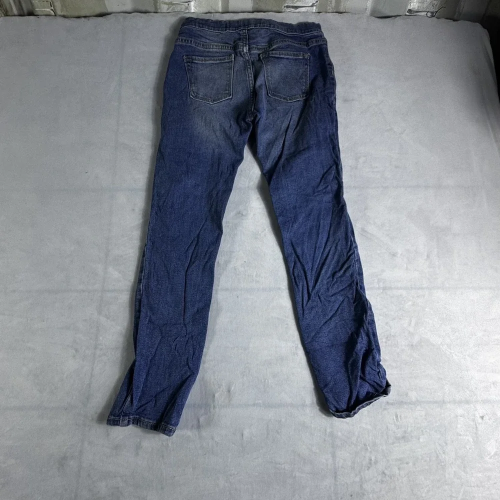 Old Navy Skinny Jeans Girls Large 10-12 Blue Denim Casual Everyday Wear Pull On